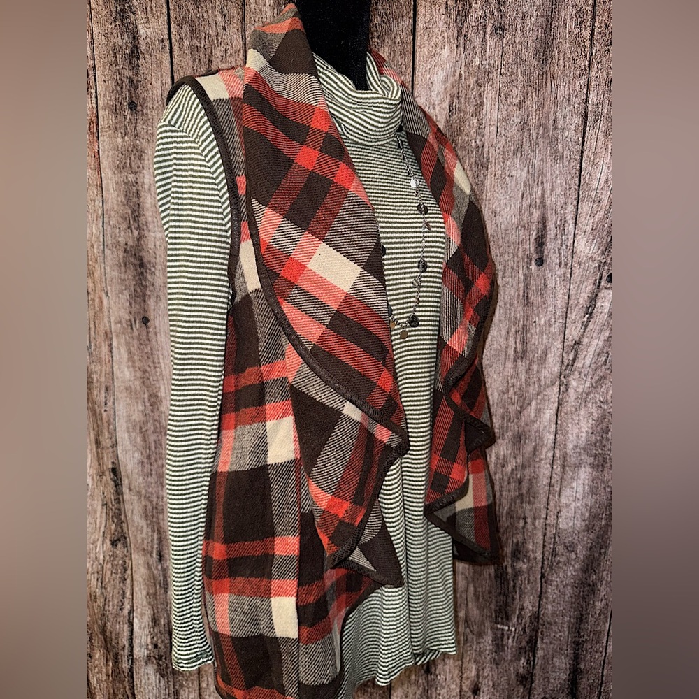 Favlux plaid vest